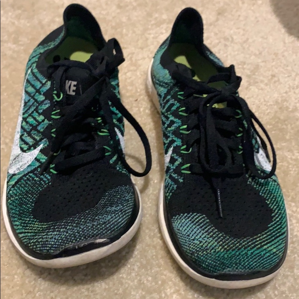 Green & Black Nike’s